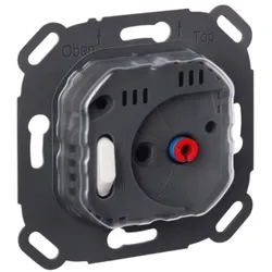 ALRE Raumtemperaturregler, Thermostat, Schwarz, Grau