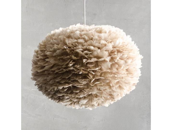 Eos Pendelleuchte Large Hell Braun/Weiß - UMAGE - Wohnzimmer - Design - Einflammig