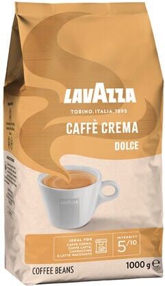 Lavazza - Caffe Crema Dolce Kaffeebohnen 1 Kg - MaxiCoffee
