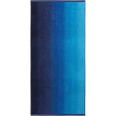 Handtücher DYCKHOFF "Colori", blau, B:70cm L:140cm, Walkfrottee, Obermaterial: 100% Baumwolle, Handtücher, mit Farbverlauf