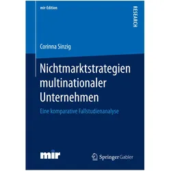 Nichtmarktstrategien multinationaler Unternehmen, Fachbücher von Corinna Sinzig