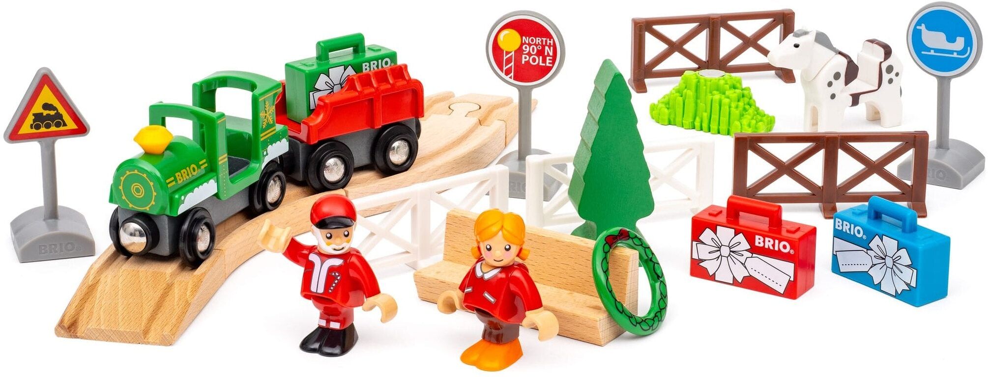 Brio World 2026 Advent Calendar Wooden Train Set - 24 Railway-Themed Surprises - Ages 3 and Up - Wooden Toys