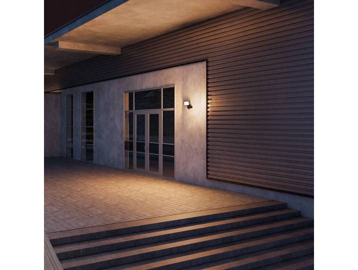 STEINEL Außenwandleuchte XLED PRO Expanse, weiß / opal, Kunststoff, Modern