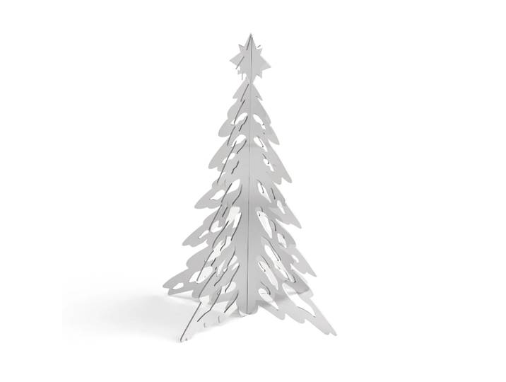 Cooee Design Sapin décoratif Pinetree 15 cm Acier inoxydable