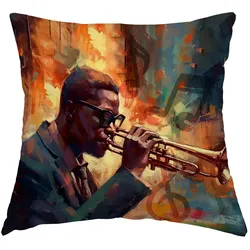 WENDE-KISSENHÜLLE POP-Acryl Jazz 45/45 cm