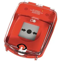 GFS, Zubehör Gebäudesicherheit, Schutzhaube e-Cover ohne Öffnungsalarm zur Sicherung von Druckknopfmeldern Kunststoff rot