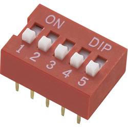 TRU COMPONENTS 709451 DS-05 DIP-Schalter Polzahl 5 Standard 1 St.