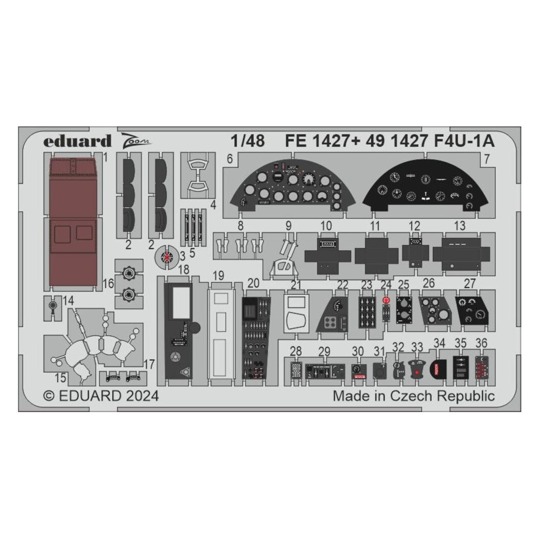 Eduard F4U-1A 1/48 MAGIC FACTORY (FE1427)