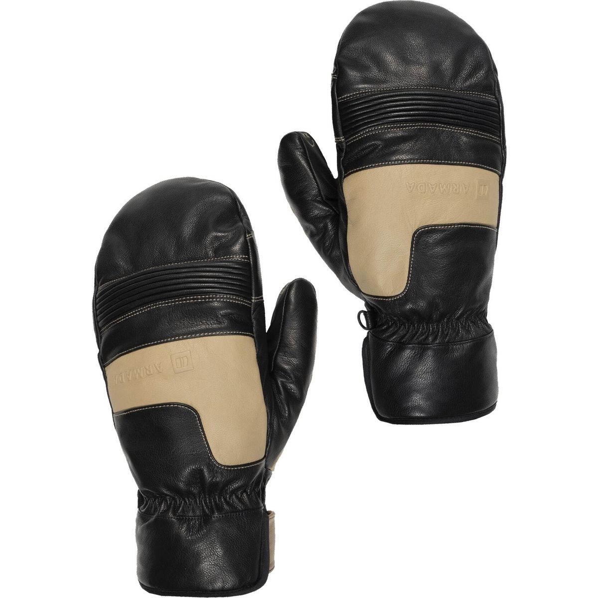 Armada Wasco Leather Mitten black/sand/ (010) XS R00659010_XS