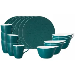 Seltmann Weiden Life Fashion Frühstücks-Set 18-teilig - Trendy Petrol