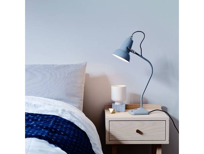 Original 1227 Mini Tischleuchte Dove Grey - Anglepoise Original 1227 Mini Table - Arbeitszimmer / Büro - Industrielles Design - Metall - Einflammig