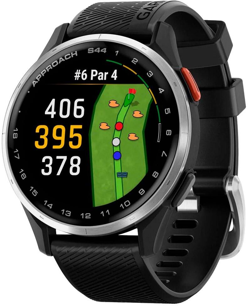 Garmin - Approach S44 Silver Black - Montre GPS