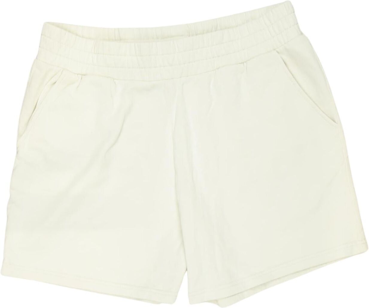 Juvia Damen Shorts, Weiß, Gr. L, Baumwolle - Second Hand