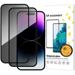 Wozinsky Privacy Glass iPhone 17 Pro Max Panzerglas Sichtschutz