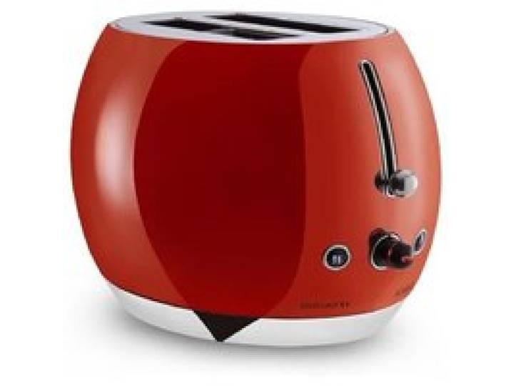 Grille-pain - CASA BUGATTI - ROMEO - Rouge - 2 tranches - 7 niveaux de brunissage