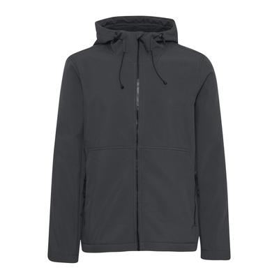 Softshelljacke BLEND "Softshelljacke BHSoren", Herren, Gr. L, grau (iron gate), Obermaterial: 100% Polyester PES., Jacken Softshelljacke