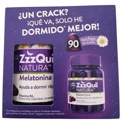Zzzquil Nature Melatonin-Packung 60+30 Einheiten