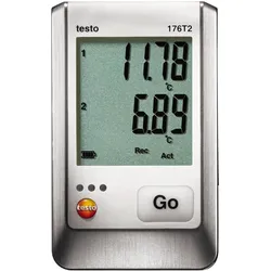 Testo Temperatur-Datenlogger 176 T2, Messtechnik, Weiss
