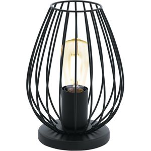 Eglo Tischlampe Newton, mit E27-Fassung, für innen, grau, mit Netzbetrieb
