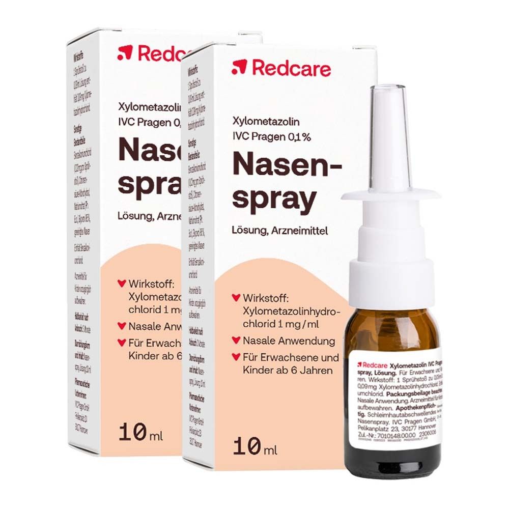 Redcare Nasenspray Doppelpack 2x10 ml Spray