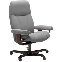 Stressless Bürostuhl Consul Office Leder Grau Batick Wild Dove M (Medium)