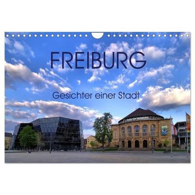 Freiburg - Gesichter einer Stadt (Wandkalender 2027 DIN A4 quer), CALVENDO Monatskalender