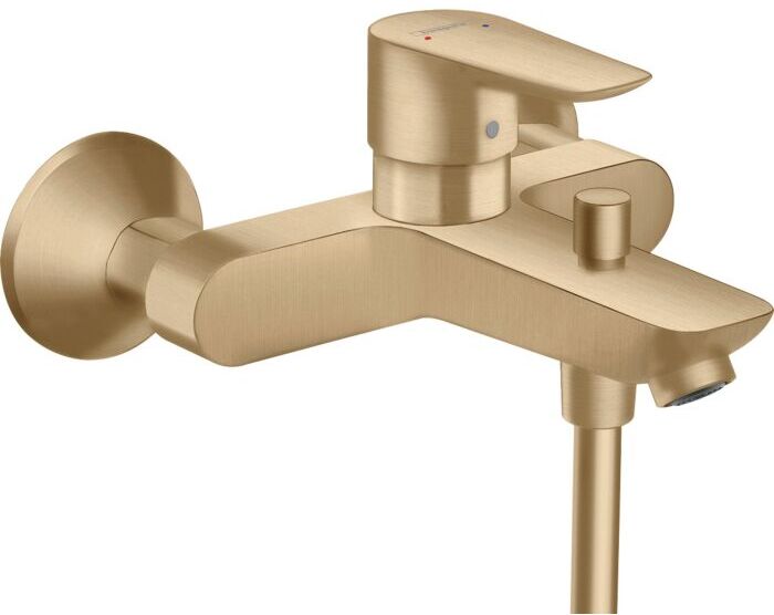 Hansgrohe Talis E Wannen-Einhebelmischer 71740140 Aufputz, brushed bronze