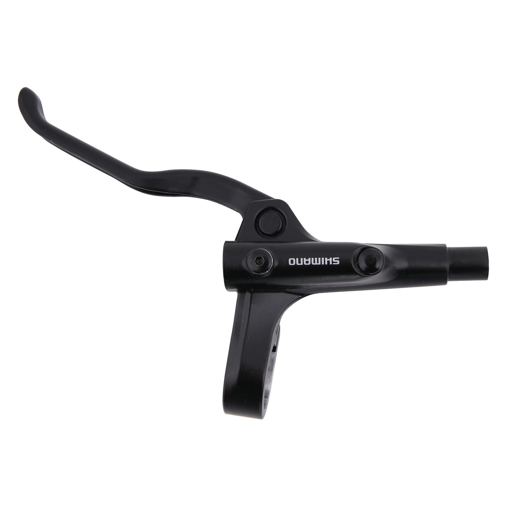 Shimano Bremshebel BL-MT200 Disc links 3-Finger schwarz Box (Vorderradbremse, Bremshebel, 2) (E-BLMT200LL)