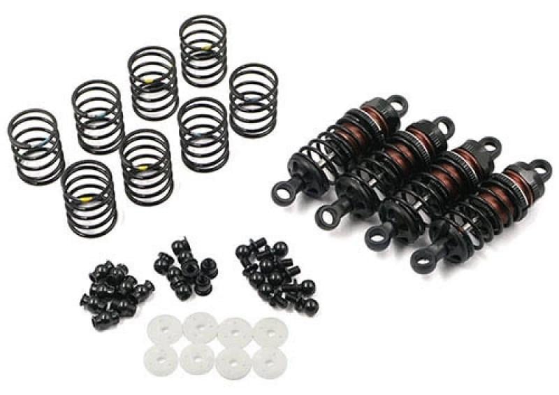 Yeah Racing BBG-0055BK Schokdempers Aluminium Zwart