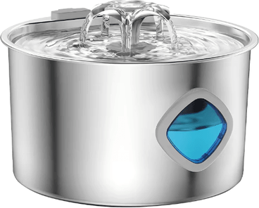 Inspire Picks Stainless Steel Automatic Cat Water Fountain Cat Water Fountain With Filter For Cats & Dogs 3.2l Model D