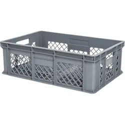Kunststoff-Transportbehälter perforiert, 600 x 400 x 200 mm
