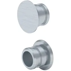 Geberit Fixierbolzen 131112TA1 für Seitenverkleidung, Set à 2 Stück, Aluminium gebürstet