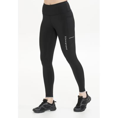 Funktionstights ENDURANCE "Energy", Damen, Gr. 34, EURO-Größen, schwarz, 81% Polyester, 19% Elasthan, unifarben, Hosen, in schlichtem Design
