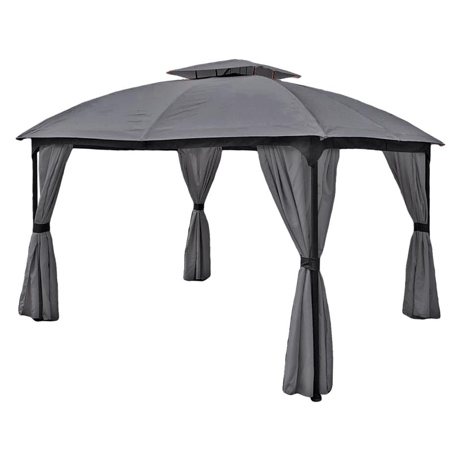 Garden Pleasure Pavillon Kama rechteckig, anthrazit (300 cm, 360 cm) (507383)