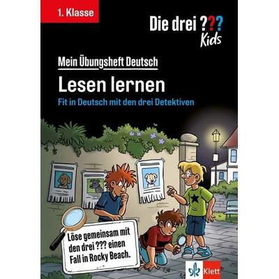 Die drei ??? Kids: Mein Übungsheft Deutsch 1. Klasse - Lesen lernen, Taschenbuch von , Klett Lerntraining bei PONS Langenscheidt GmbH,