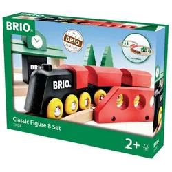 BRIO 63302800 BRIO Classic Railway - Bahn Acht Set