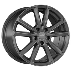AEZ Tioga Graphite Graphite Matt 7x17 ET 48 5/112 Alufelge Grau