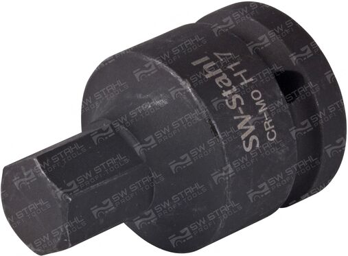 Swstahl Kraft-Stecknuss, Antriebswelle 10186l17
