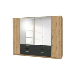 Drehtürenschrank  Moffat ¦ holzfarben ¦ Maße (cm): B: 271 H: 210