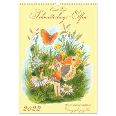Schmetterlings-Elfen (Wandkalender 2027 DIN A3 hoch), CALVENDO Monatskalender