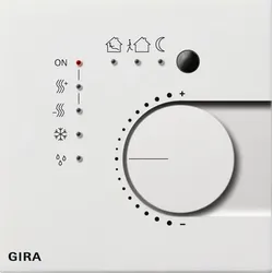 Gira 2100112 Stetigregler Tasterschnittst. 4f KNX Flächenschalter Reinweiß