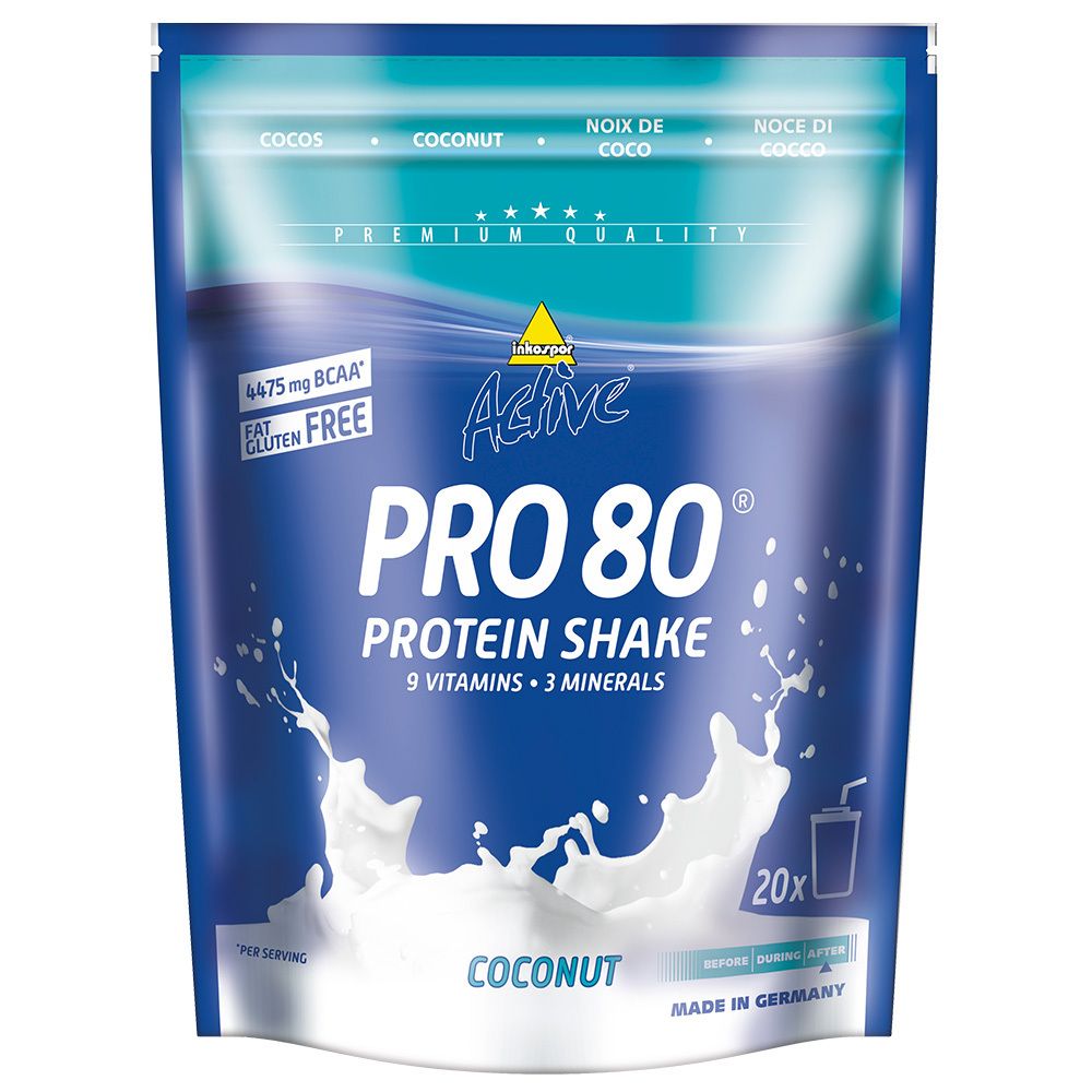 Inkospor Active Pro 80, Kokosnuss, Pulver 500 g Puder