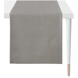 Apelt Tischläufer Miles 42 x 150 cm Polyester Grau
