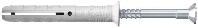 fischer nail plug N 6x60/30 S A2 (50) (050373)