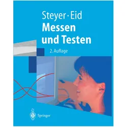 Messen und Testen, Fachbücher von Rolf Steyer, Michael Eid