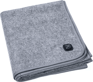 Inspire Picks 6 Area 10W USB Heated Mattress Pad Plush Electric Blanket gray