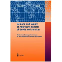 Demand and Supply of Aggregate Exports of Goods and Services, Fachbücher von Hubert Strauss