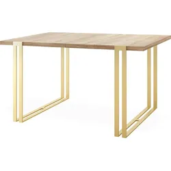 ESSTISCH Stella rechteckig ausziehbar, Sonoma Eiche 120-220 cm