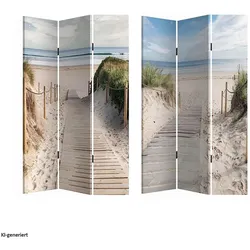 HTI-Line, Paravent + Raumteiler, Paravent (120 x 170 cm)