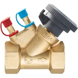 Oventrop HydroCom Strangregulierventil 1062704 DN 15, Rp 1/2, PN 16, beiderseits Innengewinde, Messing